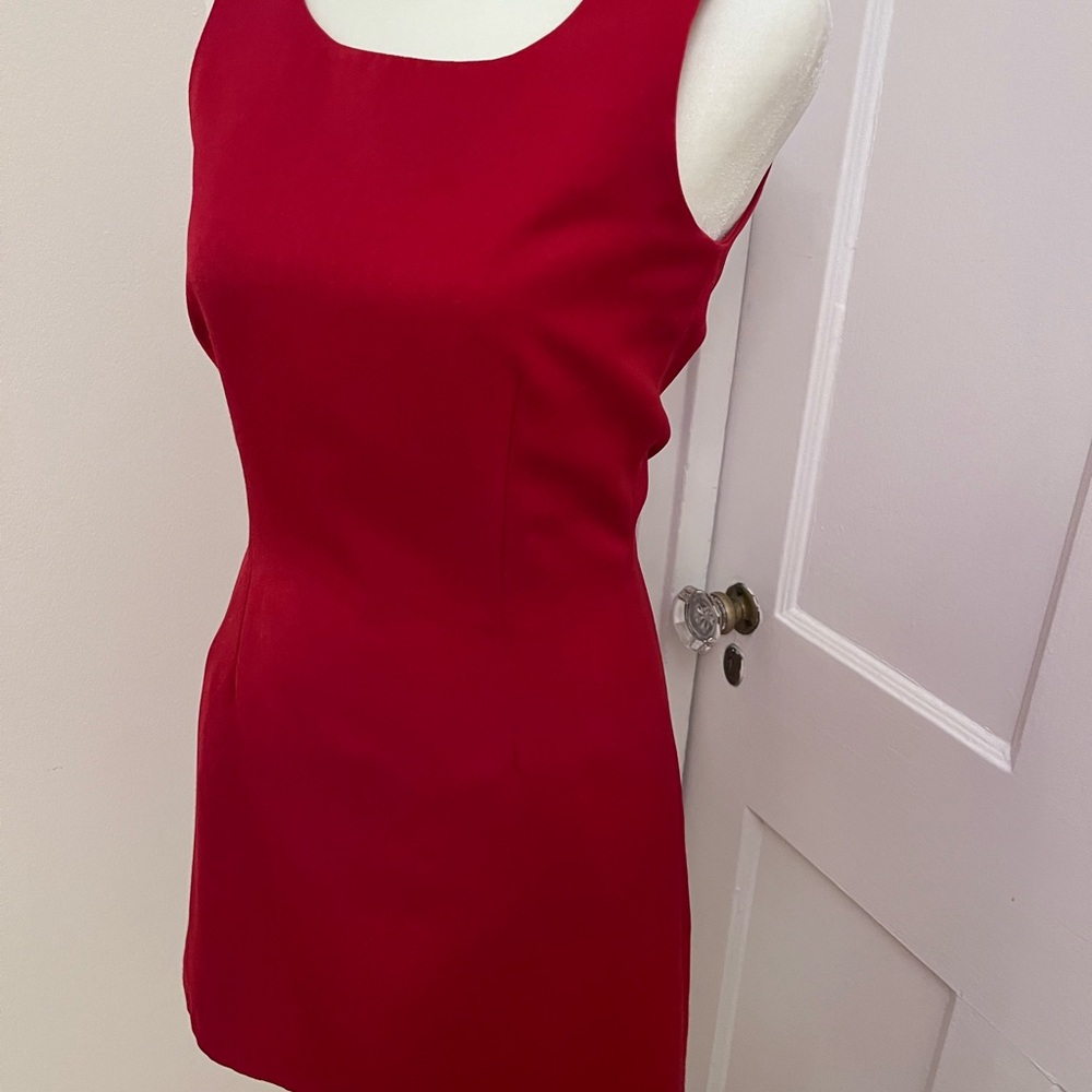 NAF NAF Bold Red Mini Dress